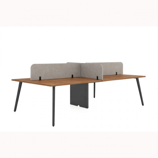 B Plan  Dört'lü Workstation Masa 